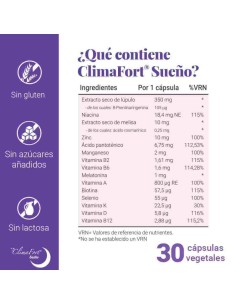 CLIMAFORT SUEÑO 30 CAP NIAM 2