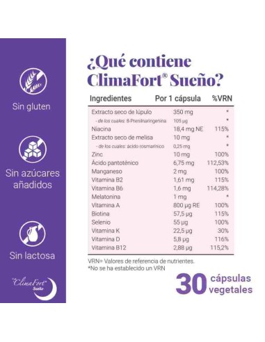 CLIMAFORT SUEÑO 30 CAP NIAM