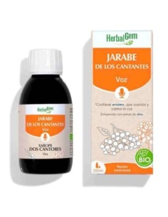 JARABE CANTANTES BIO 250ML HERBALGEM