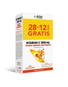 ARKOVITAL VITAMINA C 20 COMP PACK