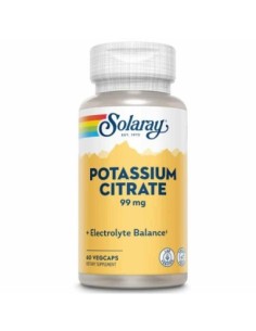 CITRATE POTASIO 60 CAP SOLARAY