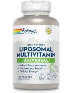 UNIVERSAL MULTIVITAMIN LIPOSOMAL 60 CAPS SOLARAY