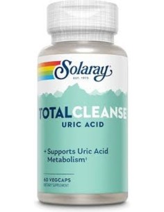 TOTAL CLEANSE ACD URIC 60 CAPS  SOLARAY