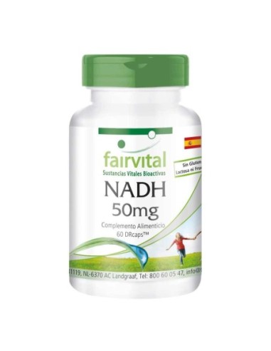 NADH 50MG 60 CAPS  FAIRVITAL