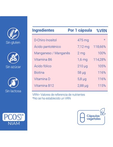 PCOS 30 CAP NIAM