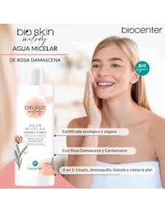 BIOCENTER MELODY AGUA MISCELAR ROSA CARDAMOMO 500M 2