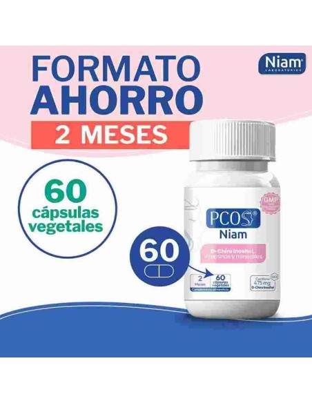 PCOS 60 CAP NIAM