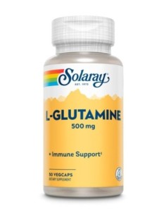 L GLUTAMINA 500 MG 50 CAP SOLARAY