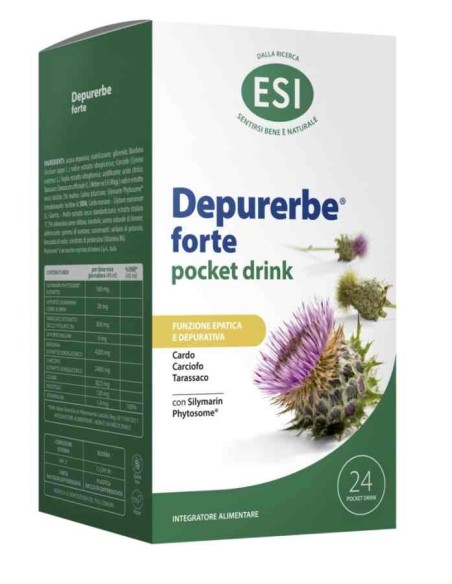 DEPURERBE FORTE POCKET DRINK 24 SOBRES ESI