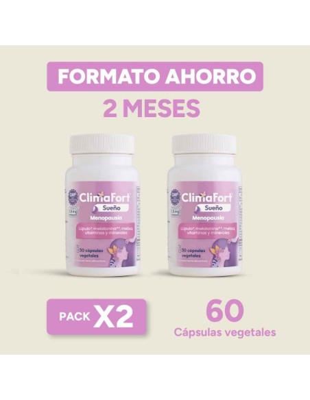 CLIMAFORT SUEÑO 30 CAP NIAM X 2 UNID