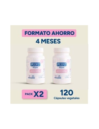 PCOS 60 CAPS NIAM X2 UNIDADES,