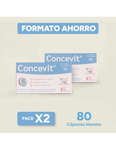 CONCEVIT 40 CAP NIAM X 2 UNIDADES