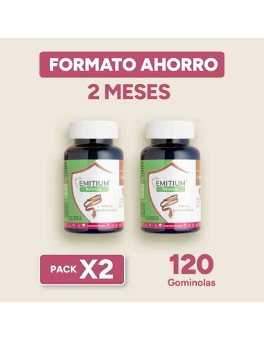 EMITIUM BALANCE FIBRA 60 GOMAS NIAM