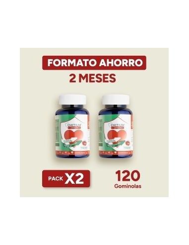 EMITIUM CORAZÓN 60 GOMAS NIAM