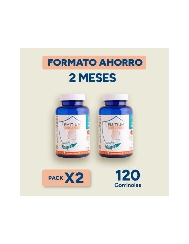 EMITIUM PIEL 60 GOMAS NIAM