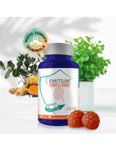 EMITIUM PIEL 60 GOMAS NIAM