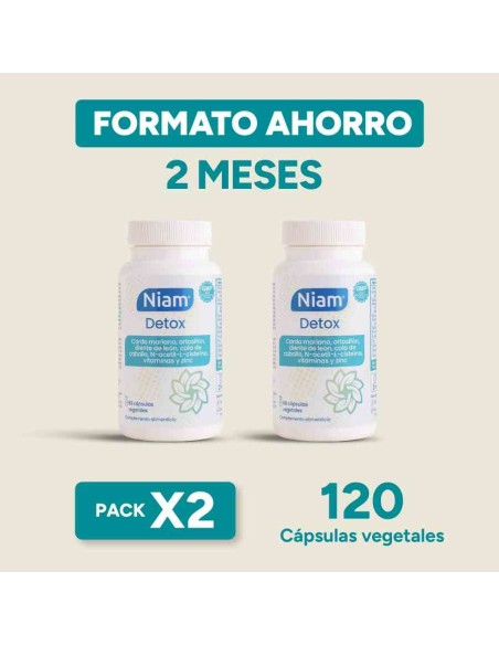 DETOX 60 CAP NIAM