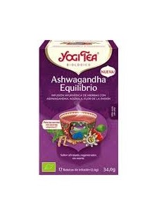 YOGI TEA ASHWAGANDHA EQUILIBRIO 17 BOLSITAS