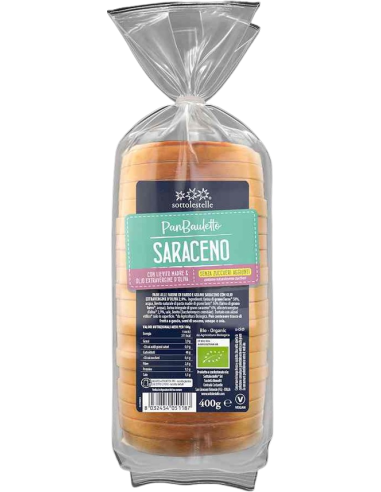 PAN MOLDE TRIGO SARRACENO 400 GR SOTTOLESTELLE