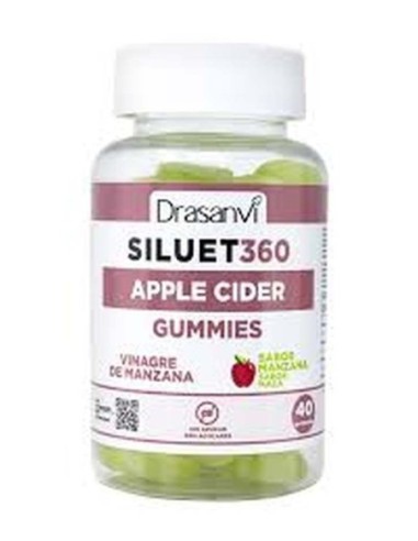 VINAGRE DE MANZANA SILUET 40 GOMINOLAS DRASANVI