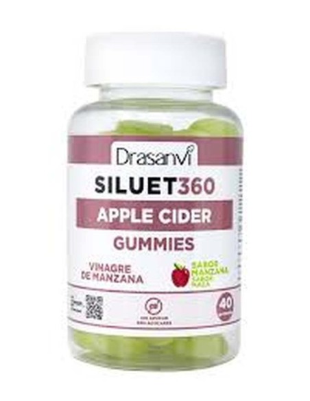 VINAGRE DE MANZANA SILUET 40 GOMINOLAS DRASANVI