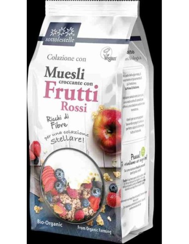 MUESLI CROCANTE FRUTOS ROJOS 350GR SOTTOESTELLE