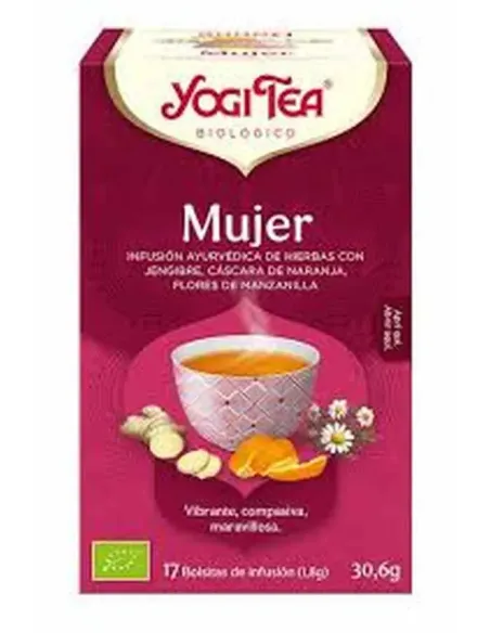 YOGI TEA MUJER 17 BOLSITAS