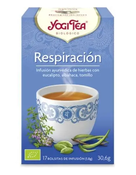 YOGI TEA RESPIRACIÓN 17 BOLSITAS