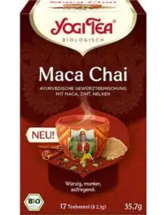YOGI TEA MACA CHAI 17 BOLSITAS