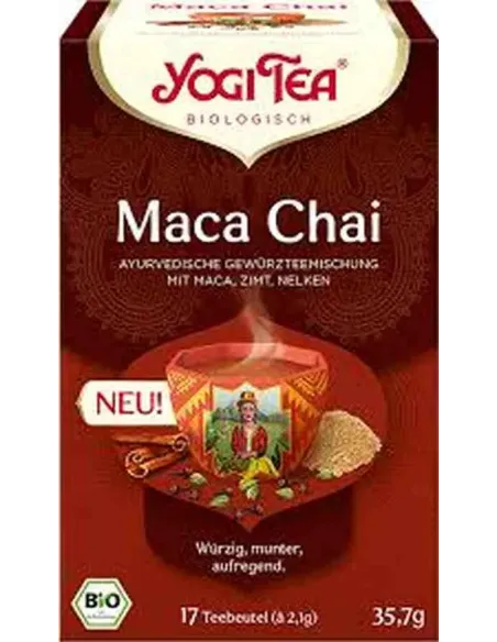 YOGI TEA MACA CHAI 17 BOLSITAS