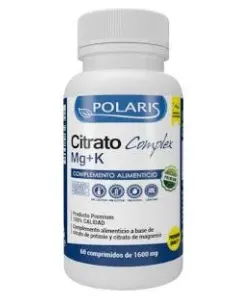 CITRATO COMPLEX MAGNESIO POTASIO 60 COMP POLARIS