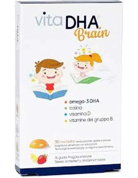 VITADHA BRAIN FRESA Y LIMON 30 MASTICABLES