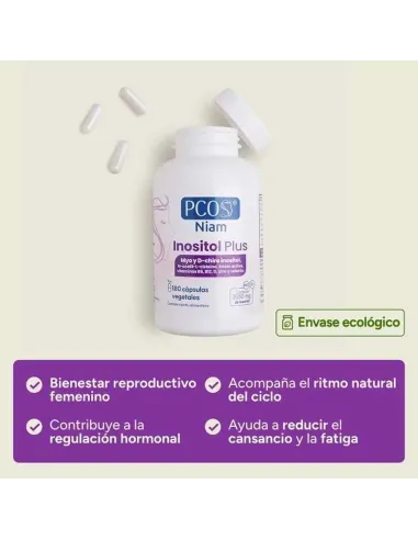PCOS INOSITOL PLUS 180 CAPSULAS NIAM