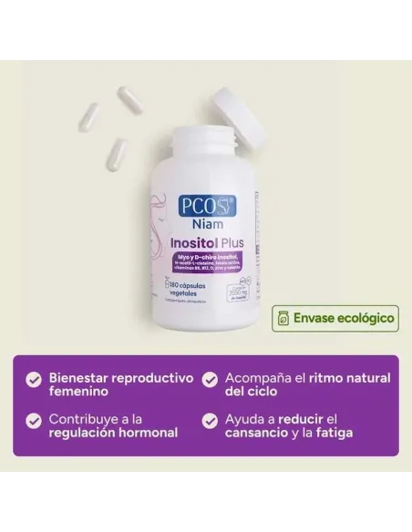 PCOS INOSITOL PLUS 180 CAPSULAS NIAM
