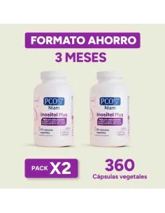 PCOS INOSITOL PLUS 180 CAPSULAS NIAM