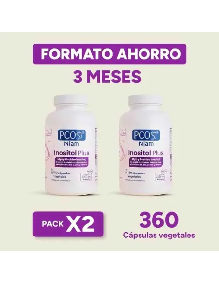 PCOS INOSITOL PLUS 180 CAPSULAS NIAM