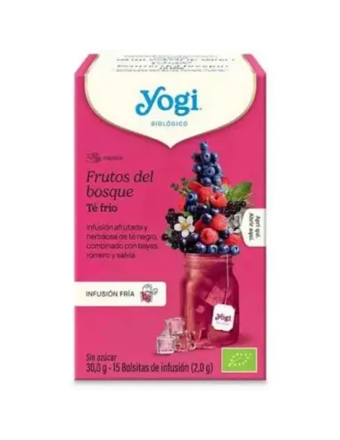 YOGI TEA FRIO FRUTOS BOSQUE 15 SOBRES