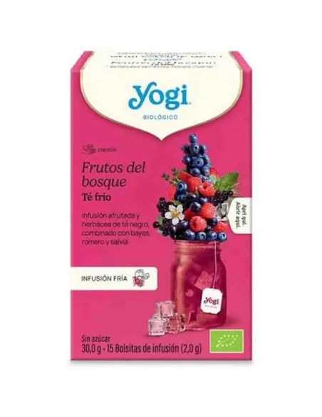 YOGI TEA FRIO FRUTOS BOSQUE 15 SOBRES