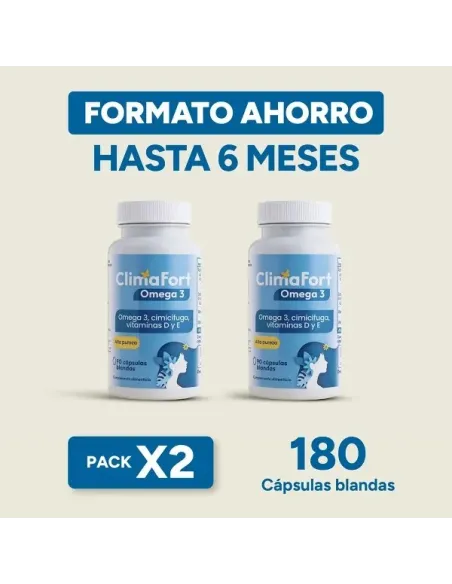 CLIMAFORT OMEGA 3 90 CAP BLANDAS NIAM