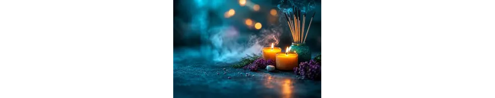 Hogar y bienestar: velas y lámparas